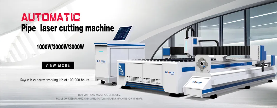 Dowin Fiber Laser Tube Cutter Machine 1000W